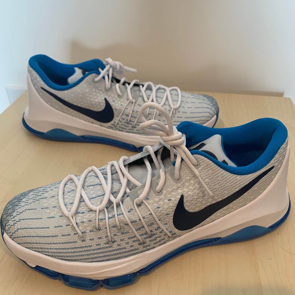 Nike KD Kevin Durant 8 Vlll Photo Blue/White sneakers 749375-144